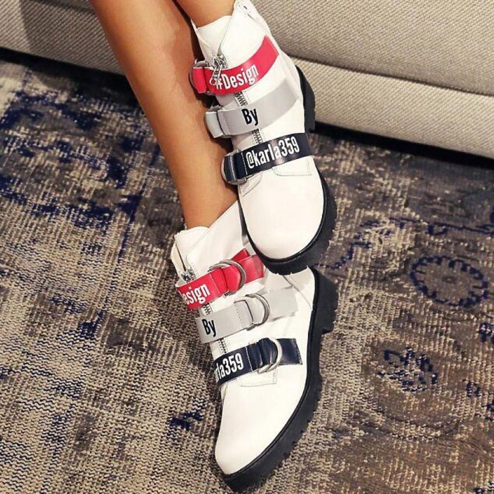 *FINAL PRICE* Girotti 'Take A Selfie' Leather Ankle Boots